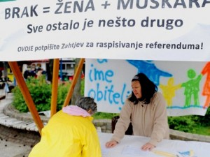 La Croatie dit non par référendum au mariage homosexuel