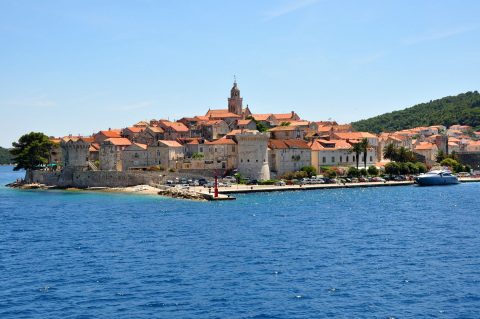 Korcula - Croatie nominée meilleur pays (photo www.all-free-photos.com)